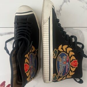 Burberry high top sneakers
